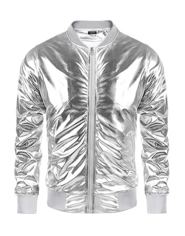 MEN'S METALLIC JACKET